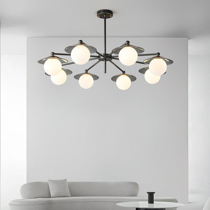 Celestial Saucer Candelabrum Chandelier