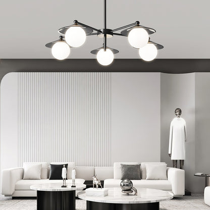 Celestial Saucer Candelabrum Chandelier