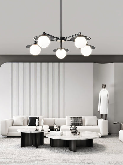 Celestial Saucer Candelabrum Chandelier