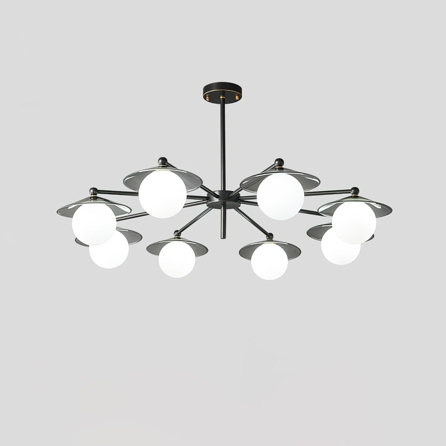 Celestial Saucer Candelabrum Chandelier