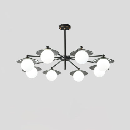 Celestial Saucer Candelabrum Chandelier