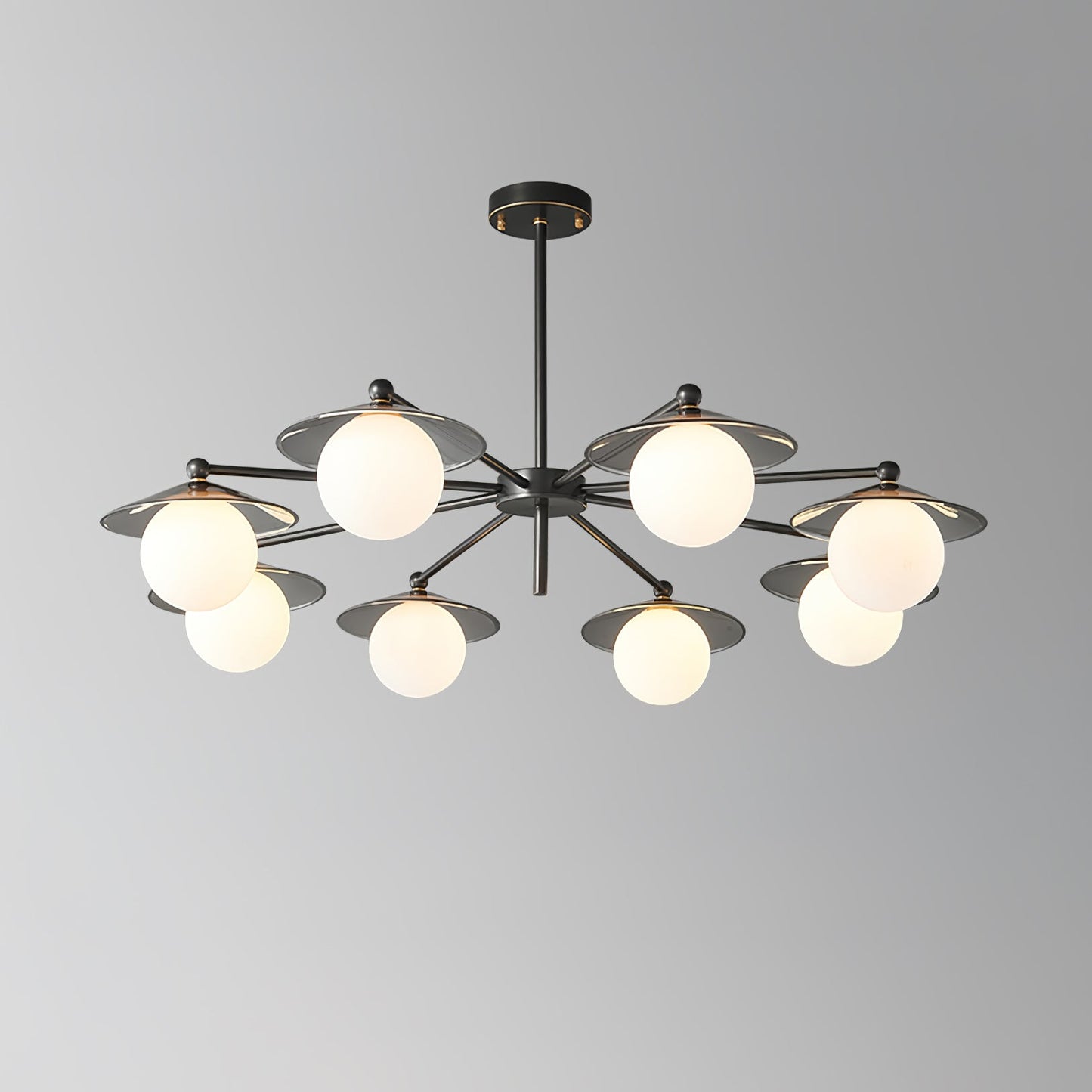 Celestial Saucer Candelabrum Chandelier