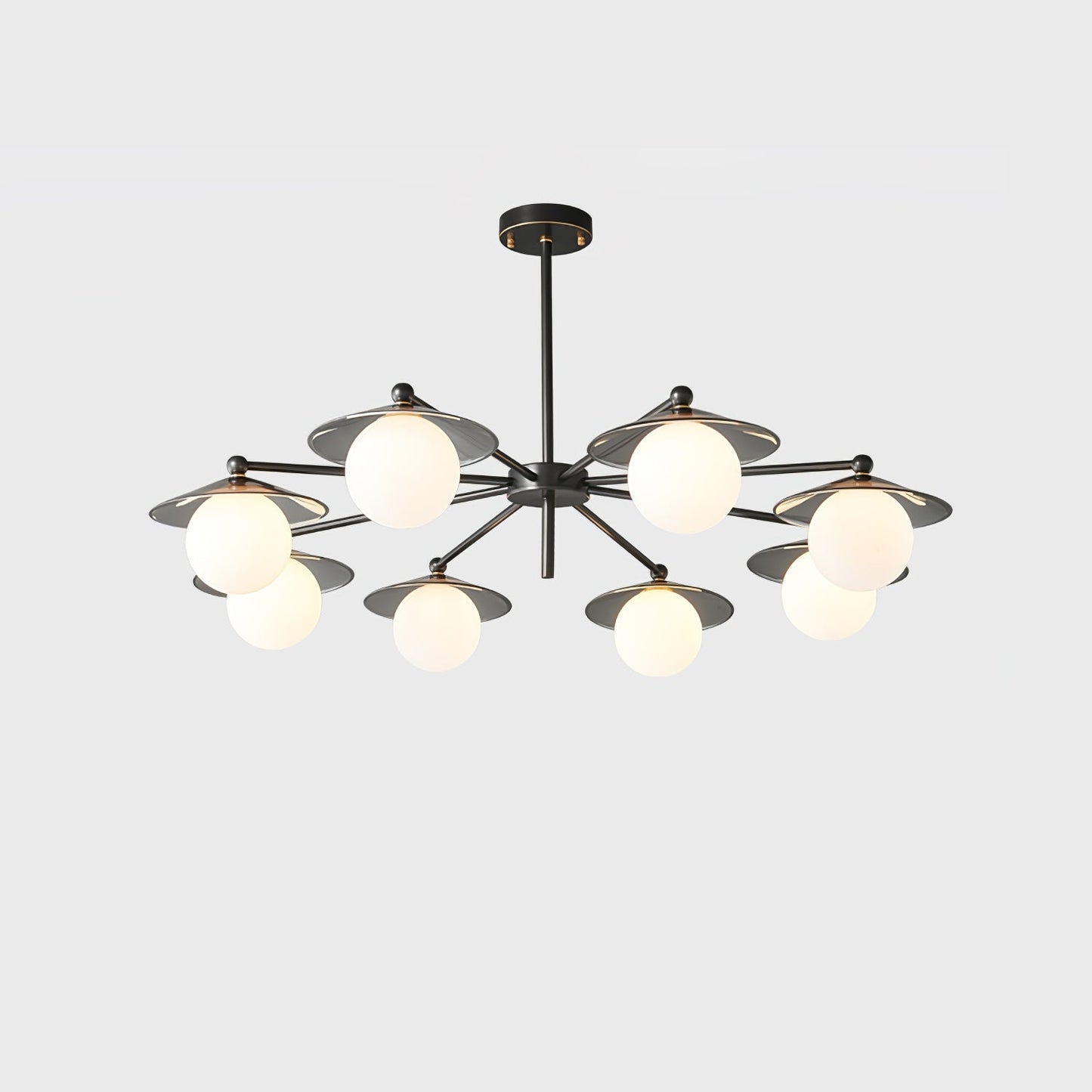 Celestial Saucer Candelabrum Chandelier