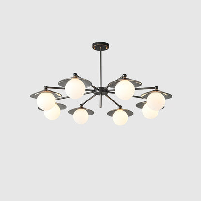 Celestial Saucer Candelabrum Chandelier