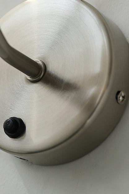 Ceramic Ribbed Bud Wall Light