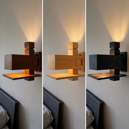 Taliesin Design Solid Wood Floor Lamp