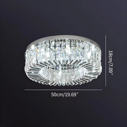 Modern Luxury Crystal Ceiling Lamp