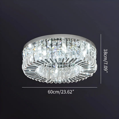 Modern Luxury Crystal Ceiling Lamp