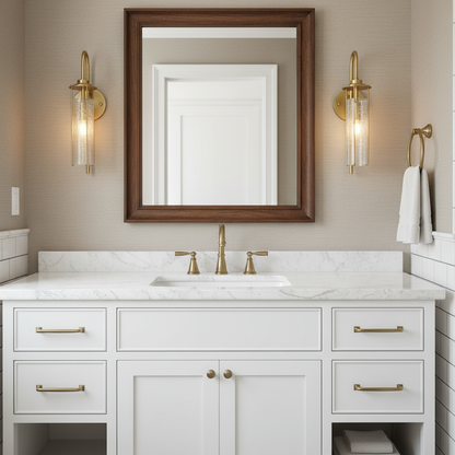 Retro Candle Style Crack Wall Light