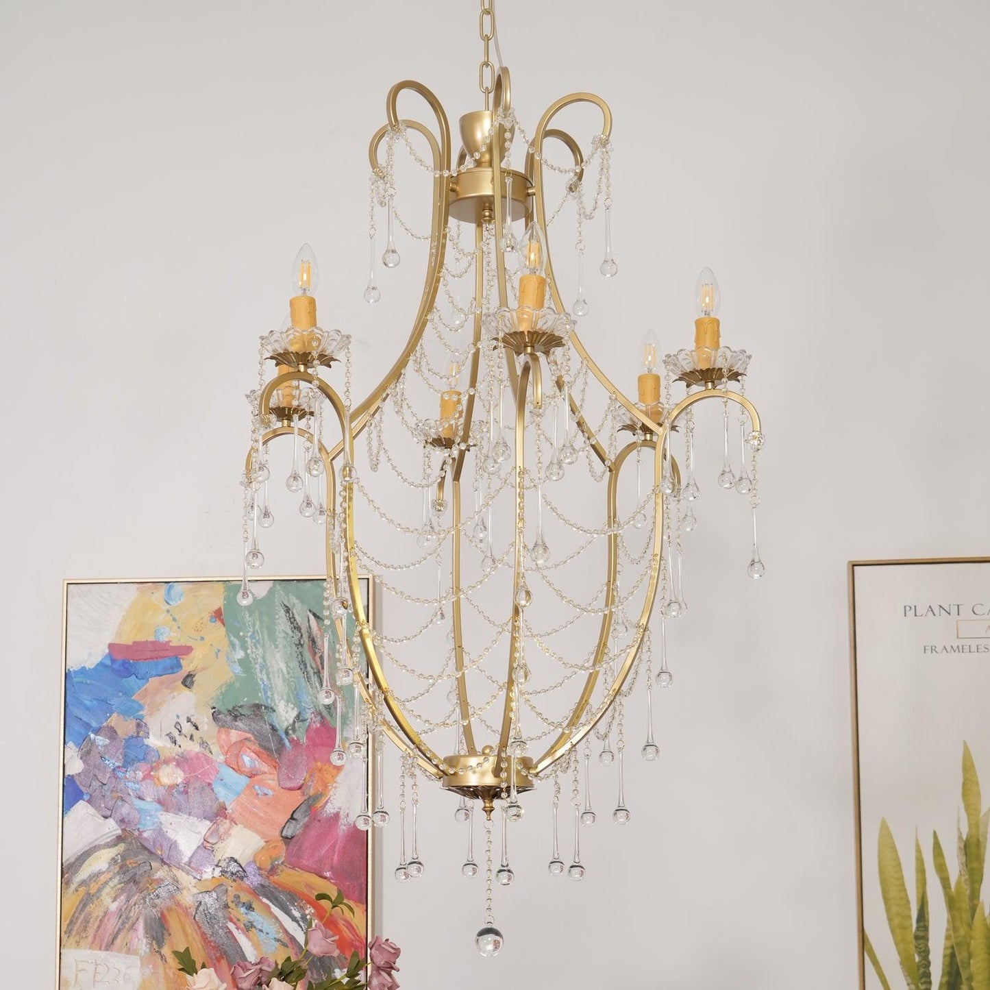 Birdcage Pendant Light Chandelier