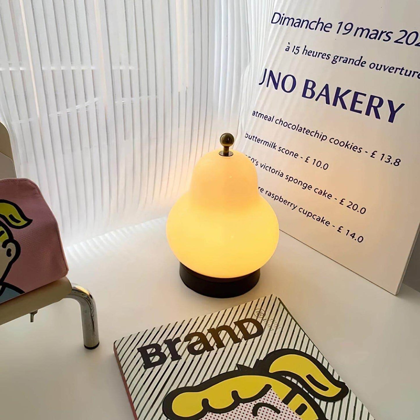 Cute Pear Table Lamp