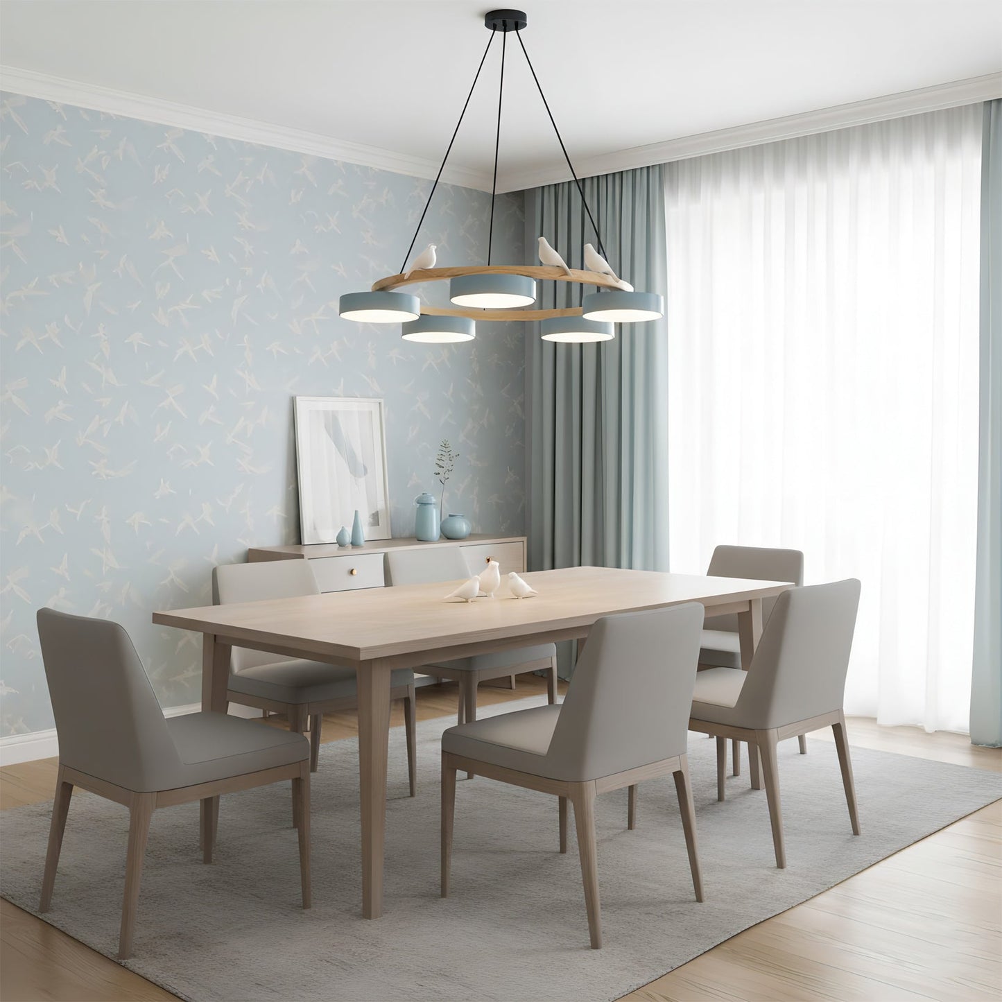 Bird-Shaped Pendant Light