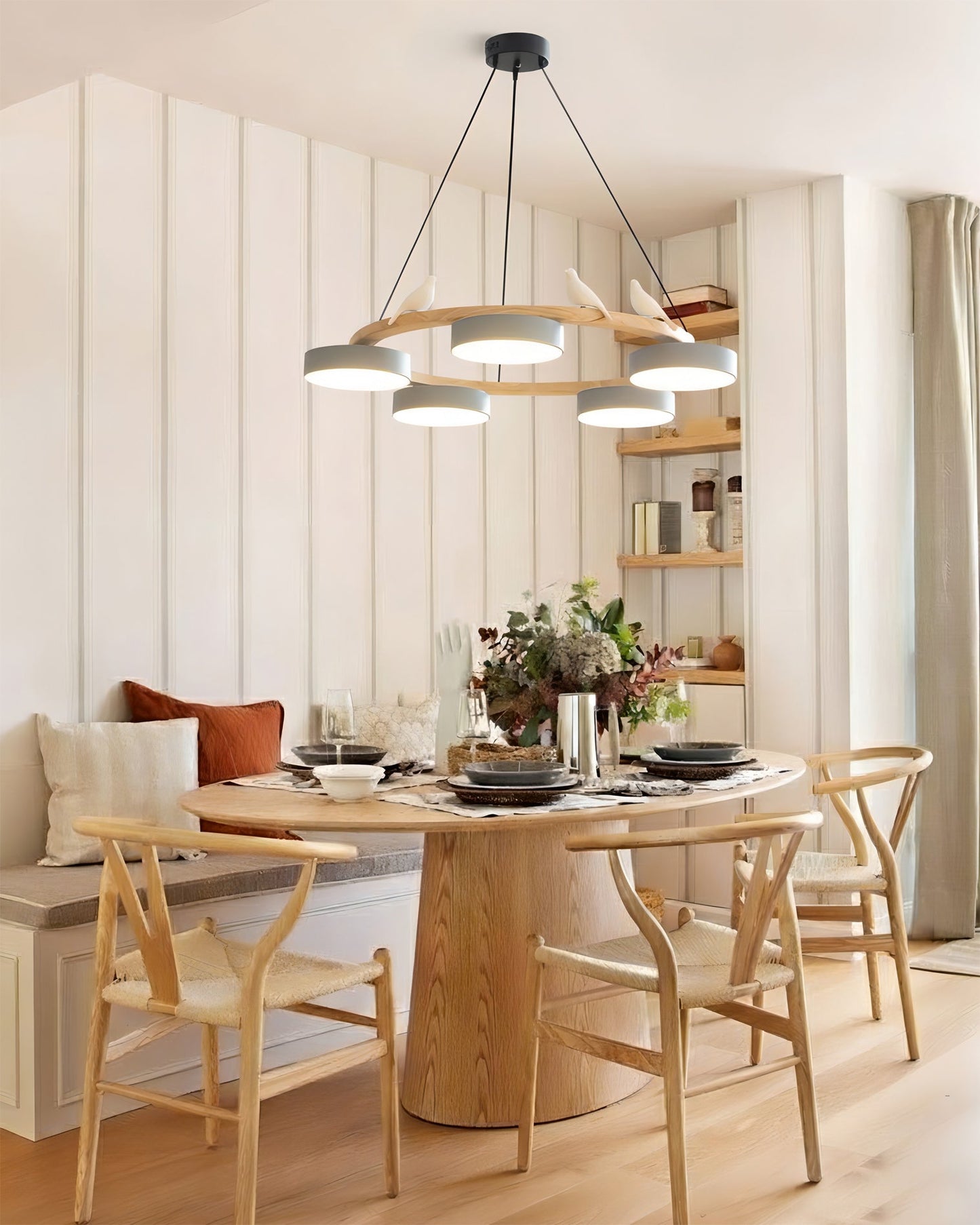Bird-Shaped Pendant Light