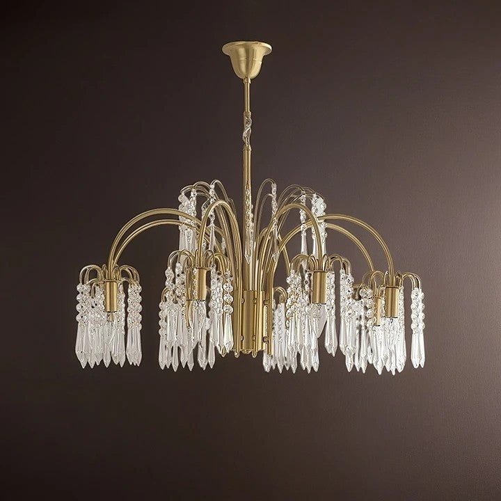 American Style All-Copper Crystal Chandelier