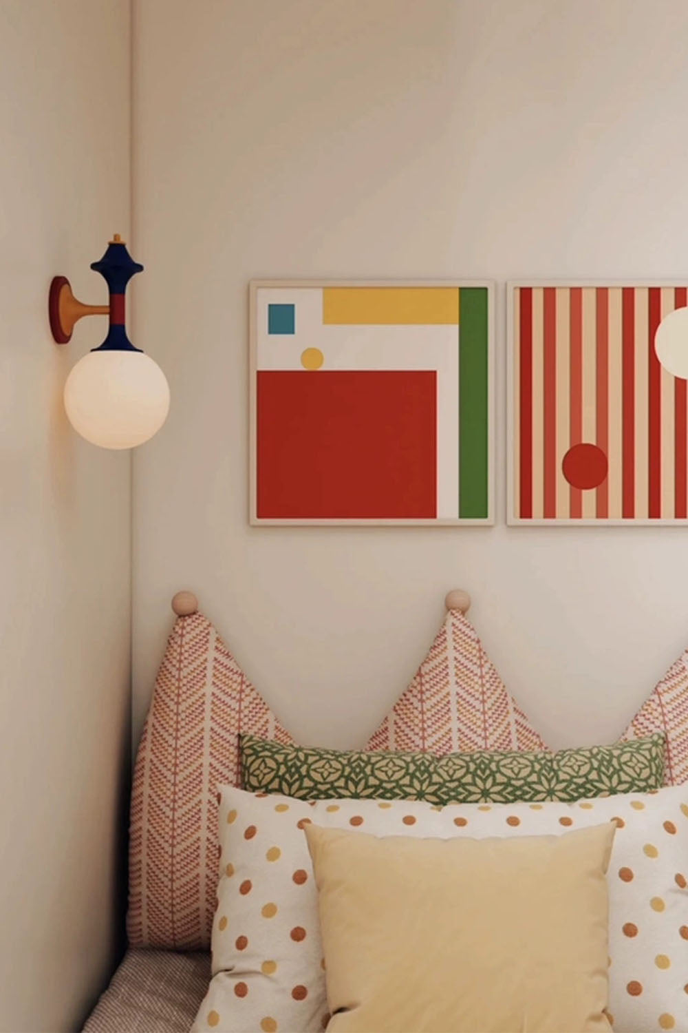 Dopamine Retro Contrasting Wall Lamp