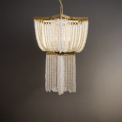 Pearl Curtain And Jade Curtain Chandelier