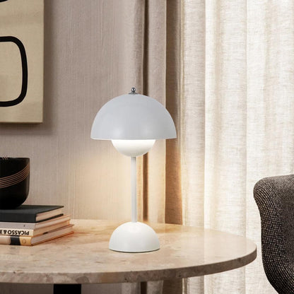 Semi-Circle Bedroom Table Lamp Portable