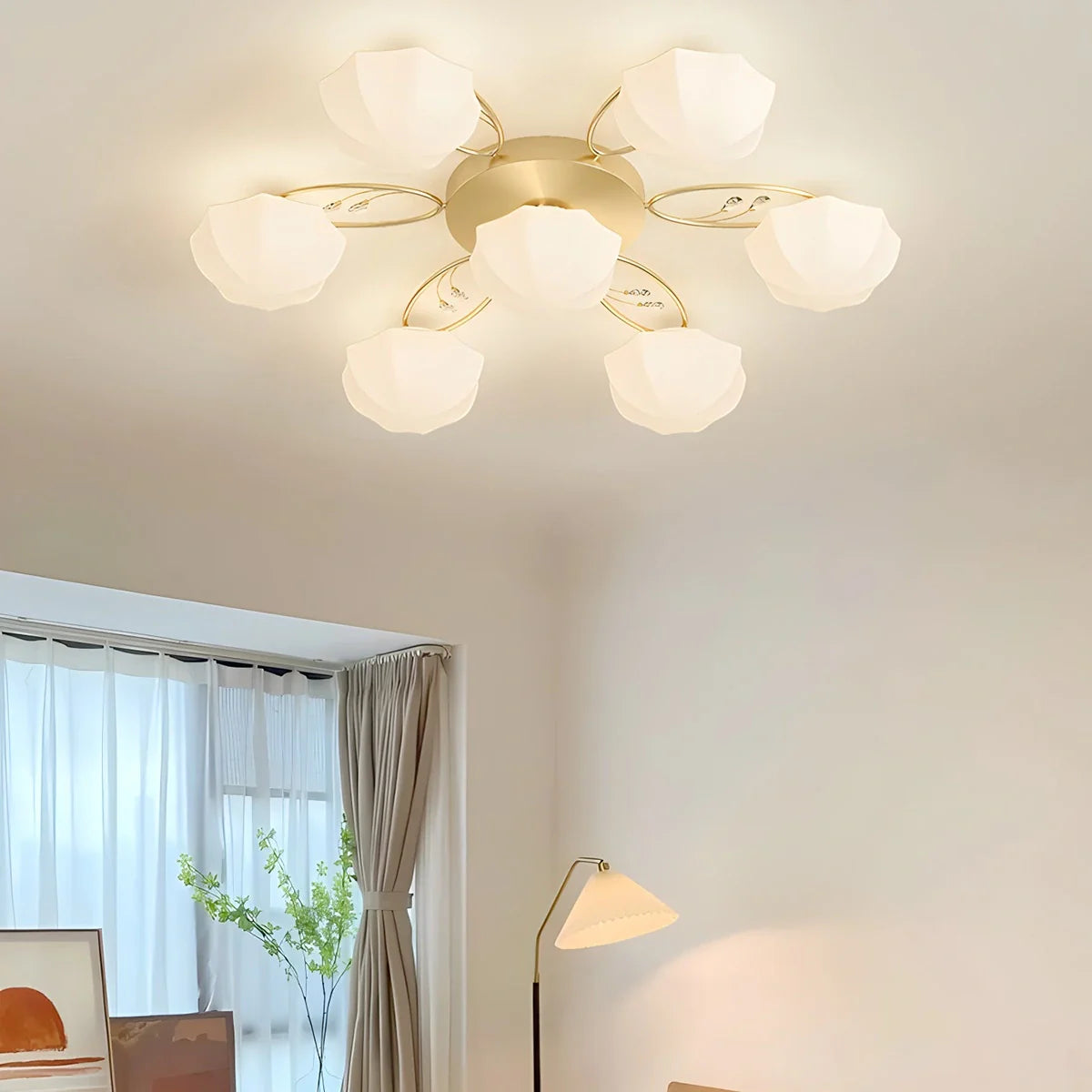 Modern Light Luxury French Bud Chandelier