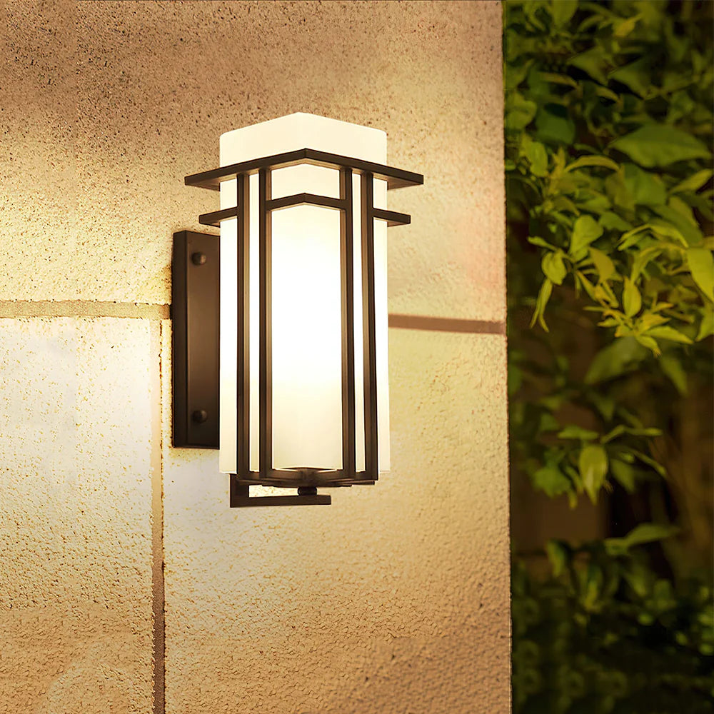 New Chinese Style Outdoor Waterproof Wall Lamp