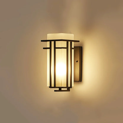 New Chinese Style Outdoor Waterproof Wall Lamp