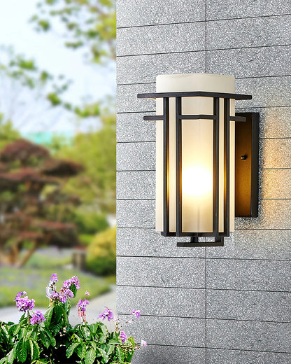 New Chinese Style Outdoor Waterproof Wall Lamp