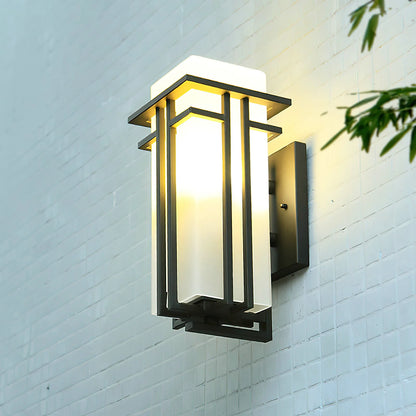 New Chinese Style Outdoor Waterproof Wall Lamp