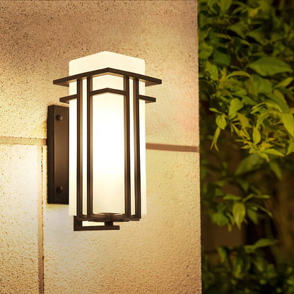 New Chinese Style Outdoor Waterproof Wall Lamp