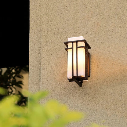 New Chinese Style Outdoor Waterproof Wall Lamp