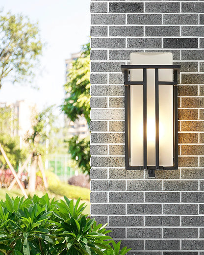 New Chinese Style Outdoor Waterproof Wall Lamp