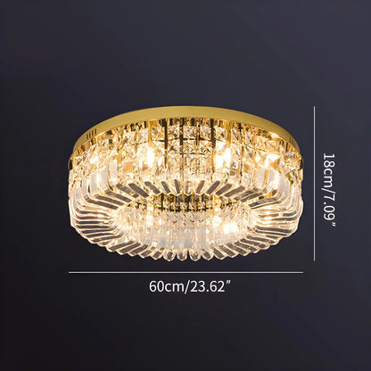 Modern Luxury Crystal Ceiling Lamp