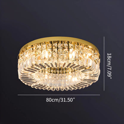Modern Luxury Crystal Ceiling Lamp