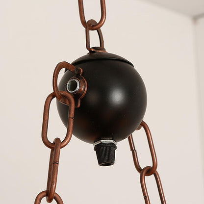 Vintage Guitar Chandelier