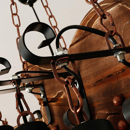 Vintage Guitar Chandelier