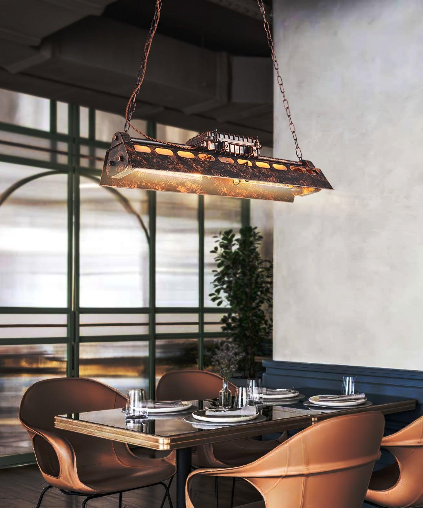 Retro Nostalgic Restaurant Lamp