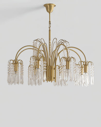 American Style All-Copper Crystal Chandelier