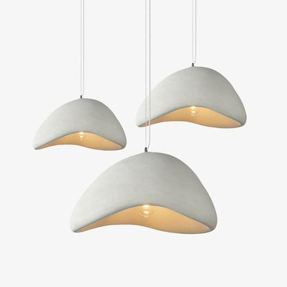 Eggshell Combination Ceiling Fixture Chandelier