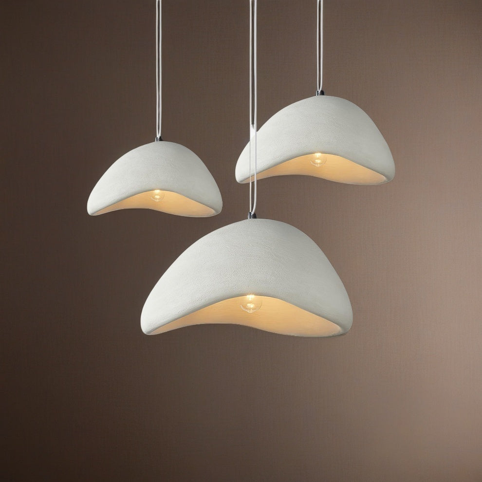 Eggshell Combination Ceiling Fixture Chandelier