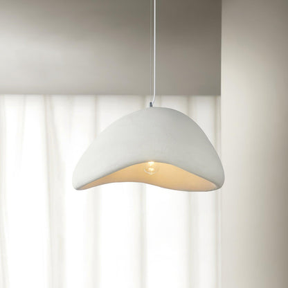 Eggshell Combination Ceiling Fixture Chandelier