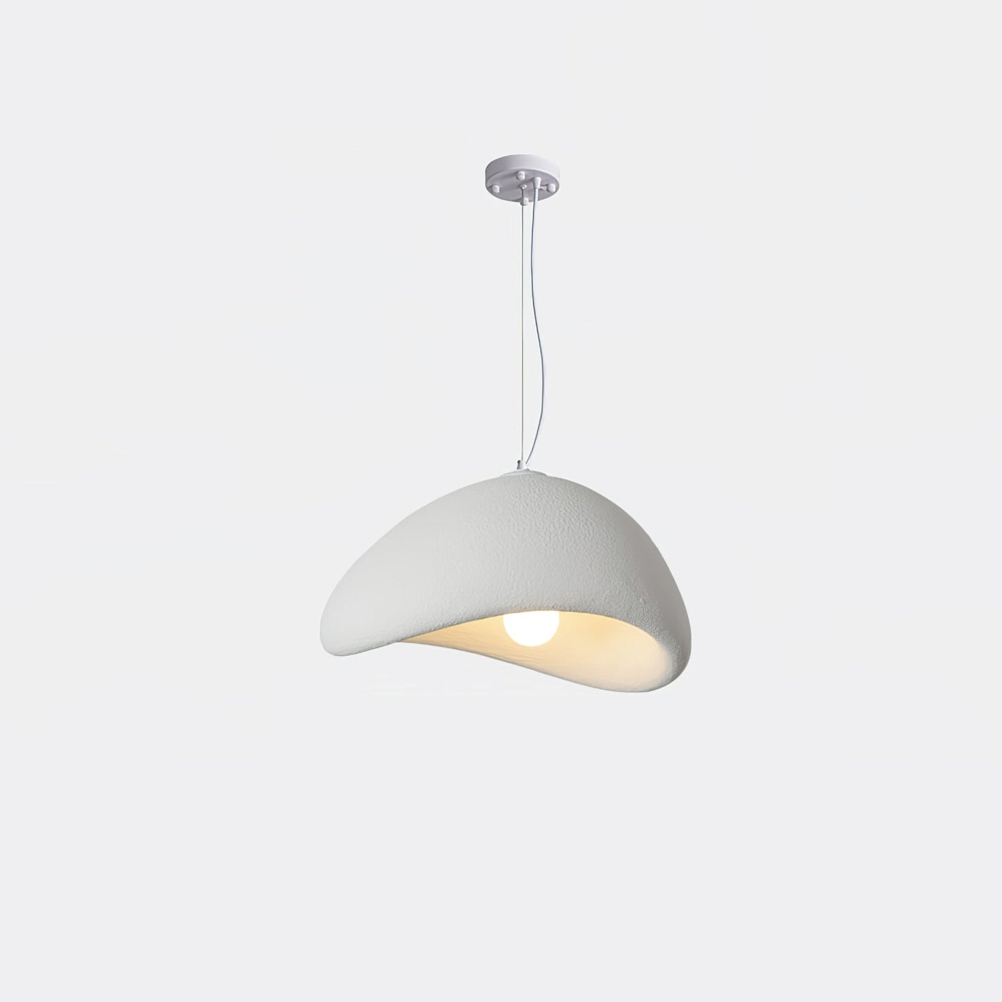 Eggshell Combination Ceiling Fixture Chandelier