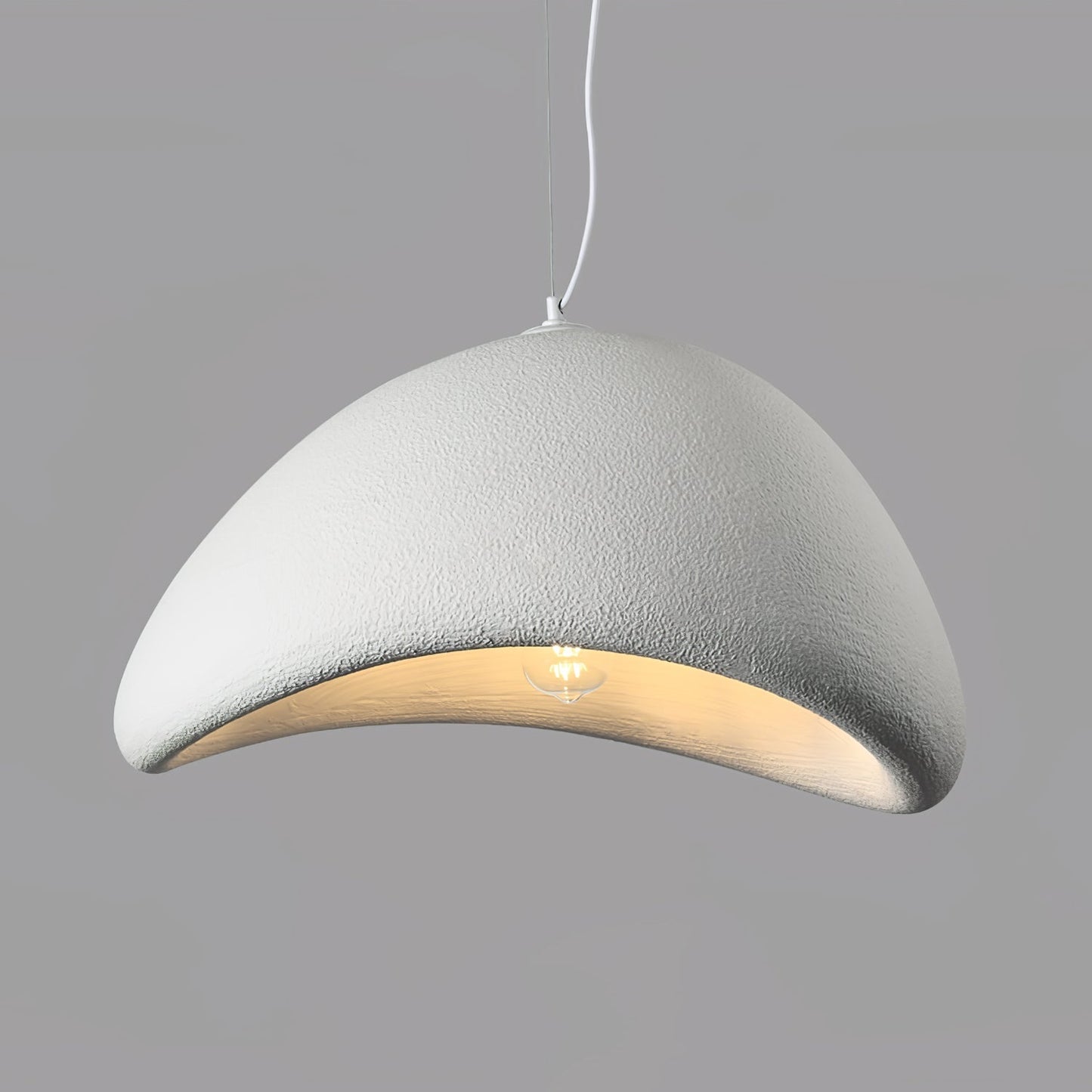 Eggshell Combination Ceiling Fixture Chandelier