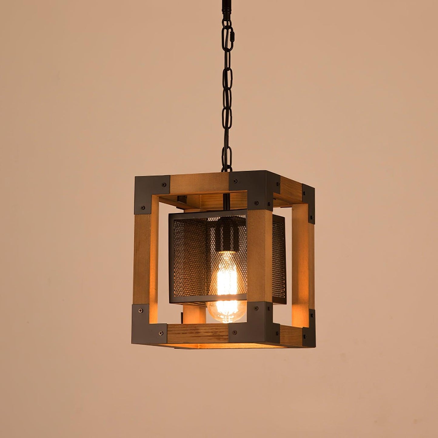 American Rectangular Retro Chandelier