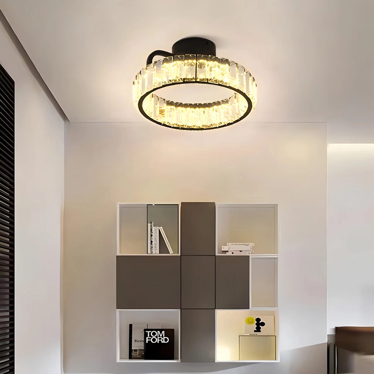 Sparkling Crystal Ceiling Lamp