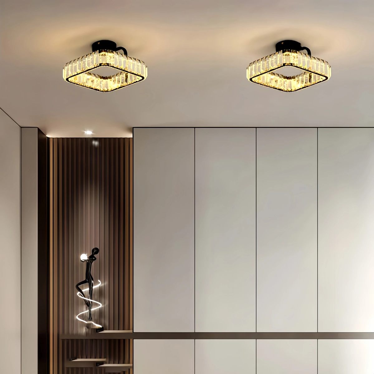 Sparkling Crystal Ceiling Lamp
