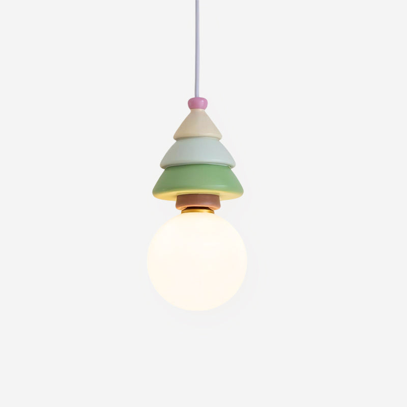 Cute Christmas Tree Pendant Lamp