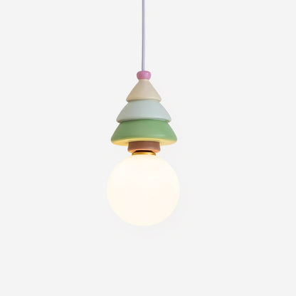Cute Christmas Tree Pendant Lamp
