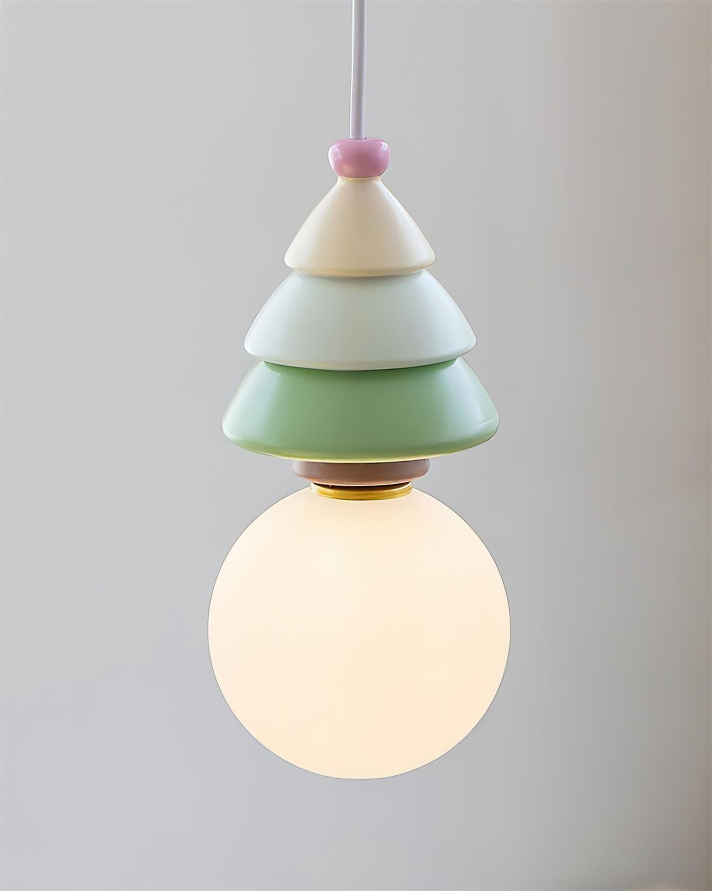 Cute Christmas Tree Pendant Lamp