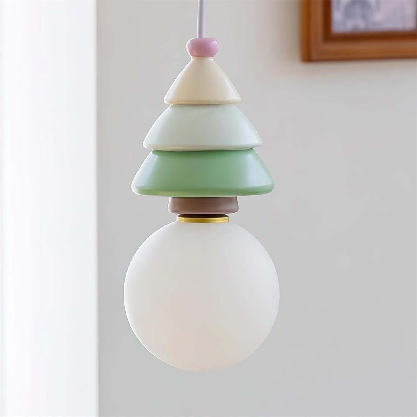 Cute Christmas Tree Pendant Lamp