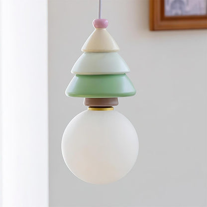 Cute Christmas Tree Pendant Lamp