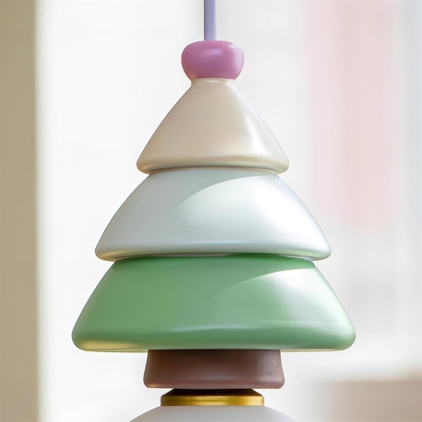 Cute Christmas Tree Pendant Lamp
