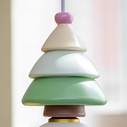 Cute Christmas Tree Pendant Lamp